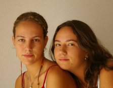 Paloma y Cristina